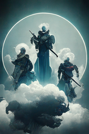 Nanidestiny2conceptartbannerknightfallingthroughclouds55a2e23f 7498 4d7b 8700 0d55bdb668eapng — 12 Miles Below - Book cover tempaltes option 15