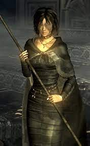 Maiden In Black Demon Soulsjpeg — Soulsborne Firekeeper/Levelup or Upgrade Lady Tierlist option 8