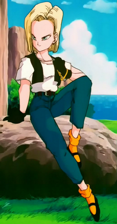 Android18 Ch 12png — Dragon ball Z all characters TIER LIST By sehbaanabbasi option 2