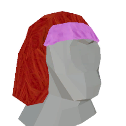 Redlonghairwigpng — 2022 full gorilla tag cosmetics option 110