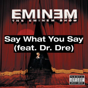 41 Say What You Say Feat Dr Drejpg — (Nearly) Every Eminem Song option 86