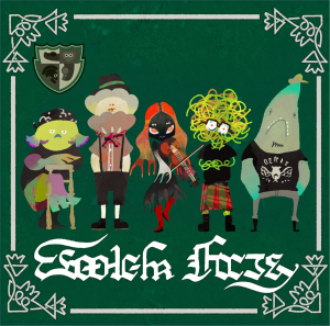 12 Bottom Feeders — Splatoon Bands and Albums (Including Jukebox Art) option 4