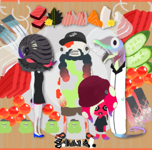 16 Sashimori — Splatoon Bands and Albums (Including Jukebox Art) option 8