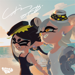 41 Squid Sisters 3 — Splatoon Bands and Albums (Including Jukebox Art) option 36
