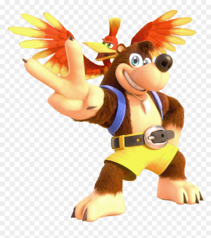 445 4458352hi Res Png Banjo Kazooie Smash Render Transparentpng — Hottest Male ♂️ Characters option 16