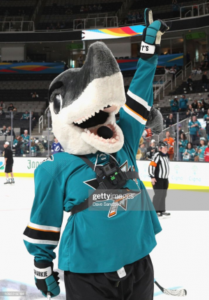 Sj Sharkie The Sharkjpg — NHL Mascots (22-23) option 21