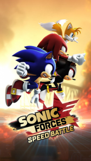 Sonicforcesspeedbattleiostitle — Every Sonic Game (May 2023) option 78
