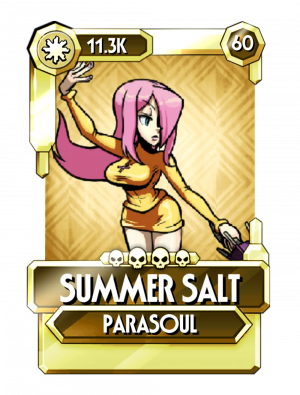 Summer Saltpng — Skullgirls: Mobile. Diamond characters (5.2.1) option 32