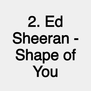 Image 01 — The 100 Most Streamed Songs on Spotify (2023) option 2