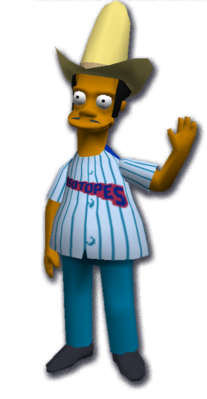 Aamericanpng — The Simpsons: Hit & Run Costumes option 1