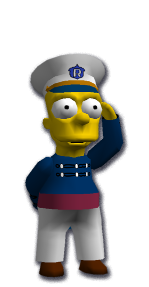 Bmilitarypng — The Simpsons: Hit & Run Costumes option 7