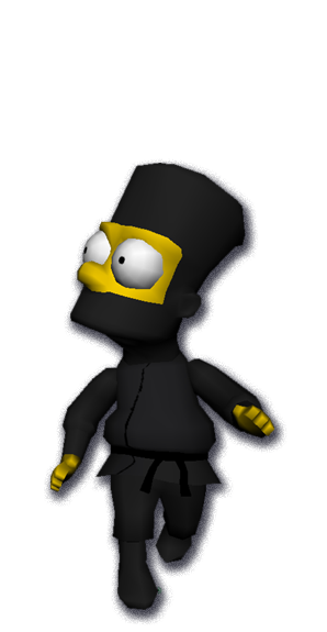 Bninjapng — The Simpsons: Hit & Run Costumes option 8