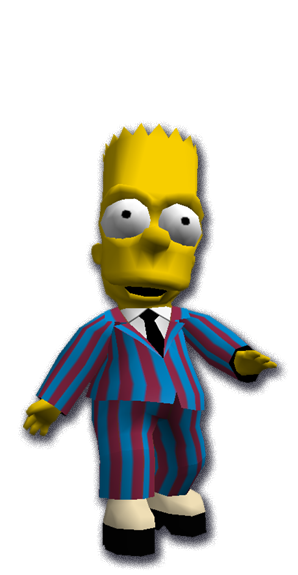 Btallpng — The Simpsons: Hit & Run Costumes option 9