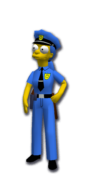 Mpolicepng — The Simpsons: Hit & Run Costumes option 20