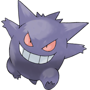 Gengarpng — Ghost Type Pokemon Gen 9 included all forms option 30