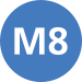 Istanbulm8linesymbolsvgpng — Istanbul Railway Systems option 13