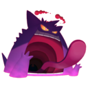 Gengar Gigantamax Sprite — All Ghost Type Pokemon 2023 option 33