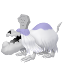 Houndstone Sprite — All Ghost Type Pokemon 2023 option 48