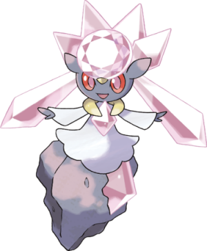375px Diancie Xypng — Pokémon Légendaire, Fabuleux et U-Chimères (1G - 9G) option 42