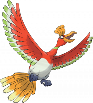 375px Ho Oh Hgsspng — Pokémon Légendaire, Fabuleux et U-Chimères (1G - 9G) option 52