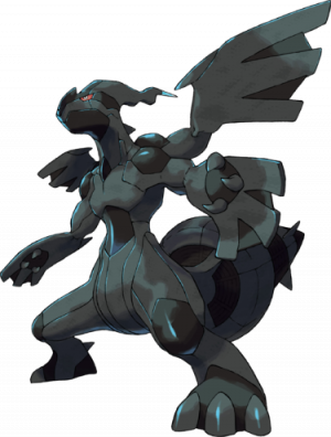 375px Zekrom Nbpng — Pokémon Légendaire, Fabuleux et U-Chimères (1G - 9G) option 133