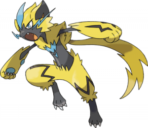 375px Zeraora Usulpng — Pokémon Légendaire, Fabuleux et U-Chimères (1G - 9G) option 134
