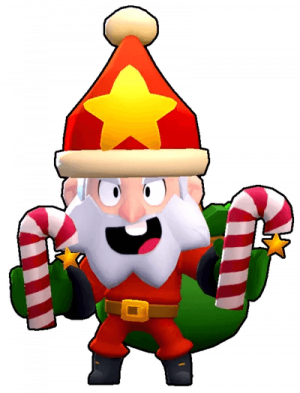 6 Dy Santa Mike — Brawl Stars Skins 2 option 71