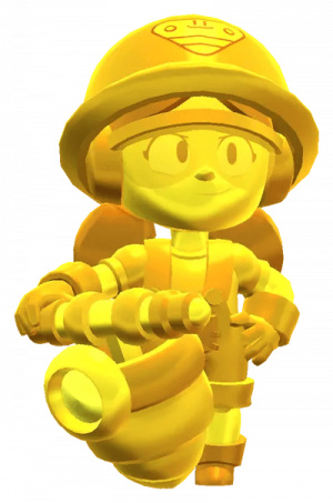 8 Jacky True Gold — Brawl Stars Skins 2 option 91