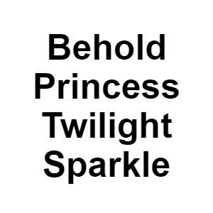Every Song in MLP:FIM — option 27