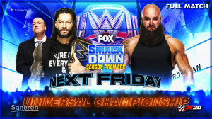 Roman Reigns Title Defenses 2020 - 2023 — option 12