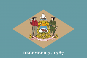 Flagofdelawaresvg — USA State/Territory Flags (new UT and MS flags) option 8
