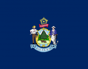 Flagofmainesvg — USA State/Territory Flags (new UT and MS flags) option 19