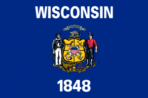 Flagofwisconsinsvg — USA State/Territory Flags (new UT and MS flags) option 49