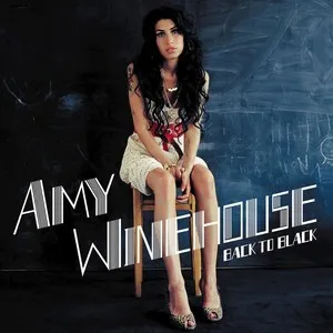Amy Winehouse Back To Black Cover Art — Top RYM Albums, Mixtapes, etc and also some other stuff option 6