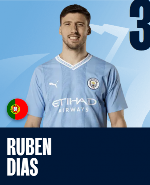 Dias — Manchester City Squad July 2023 option 7