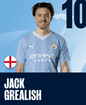 Grealish — Manchester City Squad July 2023 option 11