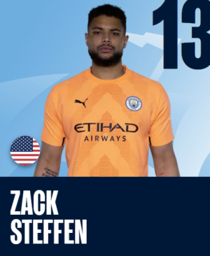 Steffen — Manchester City Squad July 2023 option 23