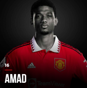 Amad — Manchester United Squad June 2023 option 1