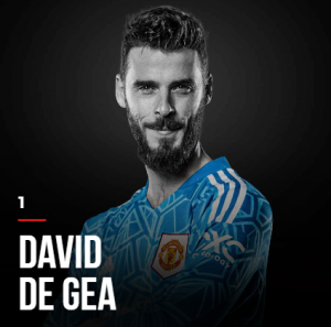 De Gea — Manchester United Squad June 2023 option 6