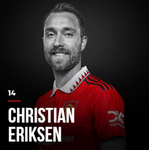 Eriksen — Manchester United Squad June 2023 option 8