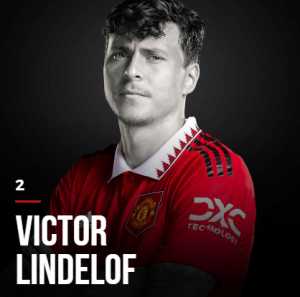 Lindelof — Manchester United Squad June 2023 option 17
