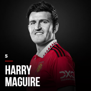 Maguire — Manchester United Squad June 2023 option 18