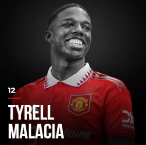 Malacia — Manchester United Squad June 2023 option 20