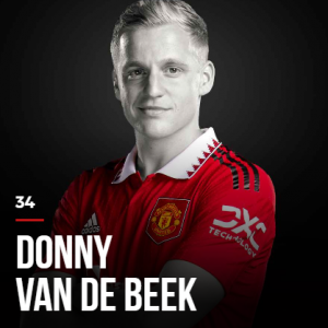 Van De Beek — Manchester United Squad June 2023 option 32