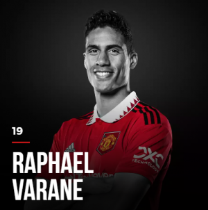 Varane — Manchester United Squad June 2023 option 33