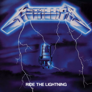 Ride The Lightningcover — METALLICA STUDIO ALBUMS option 11