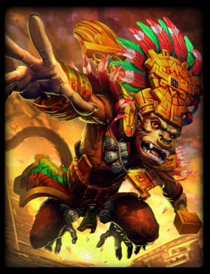 Hunbatz — Smite gods up to Charon option 60