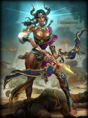 Ishtar — Smite gods up to Charon option 61