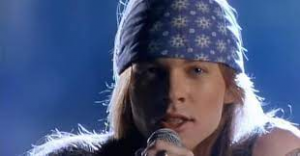 Axl Rose — Greatest rock singers of all time option 5