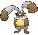 Diggersby — Pokemon XY Pokedex option 50